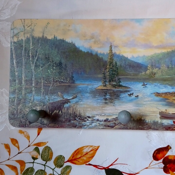 Four Peg Coat Rack/Wallhanging Great for a Country Home,Cottage,Cabin or Camp. - Picture 4 of 12